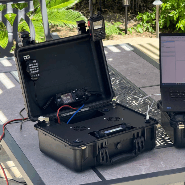 Ham Radio GoBox by Ramsayworks - Dual-Band Portable Communications with Digital Packet Support