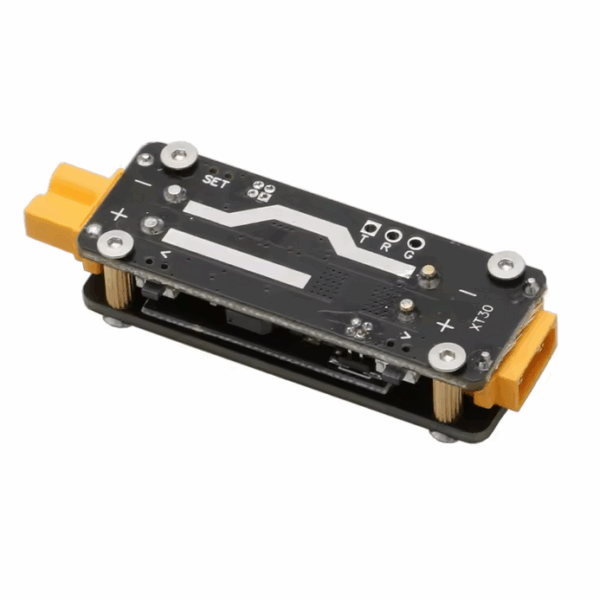 XT30 Power Meter DC For 4 30 Volt Batteries with OLED Screen, Powered by Source - Image 3